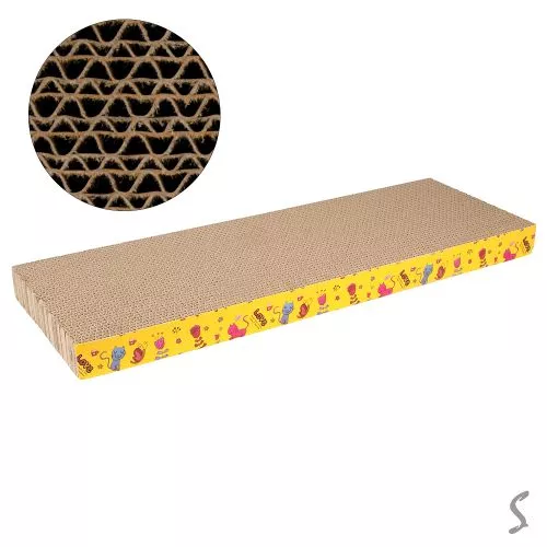 Кігтеточка для тварин картонна S 43*21*3.5см Stenson A33627-S